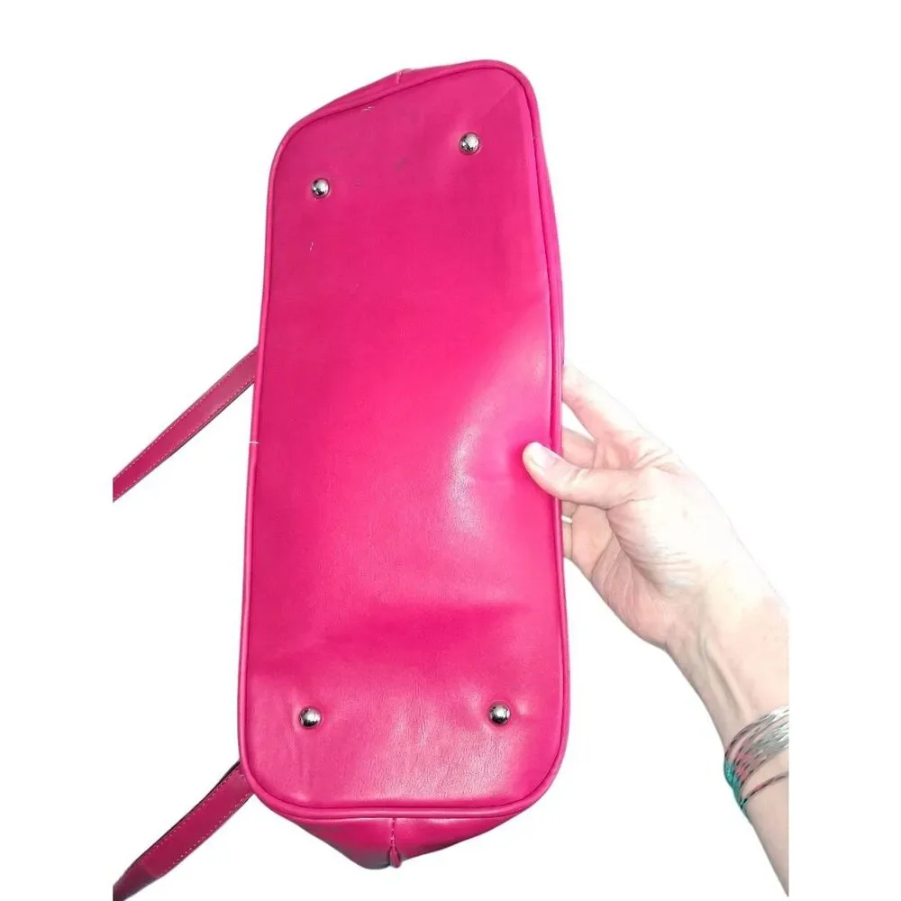 London fog convertible tote new without tags in watermelon